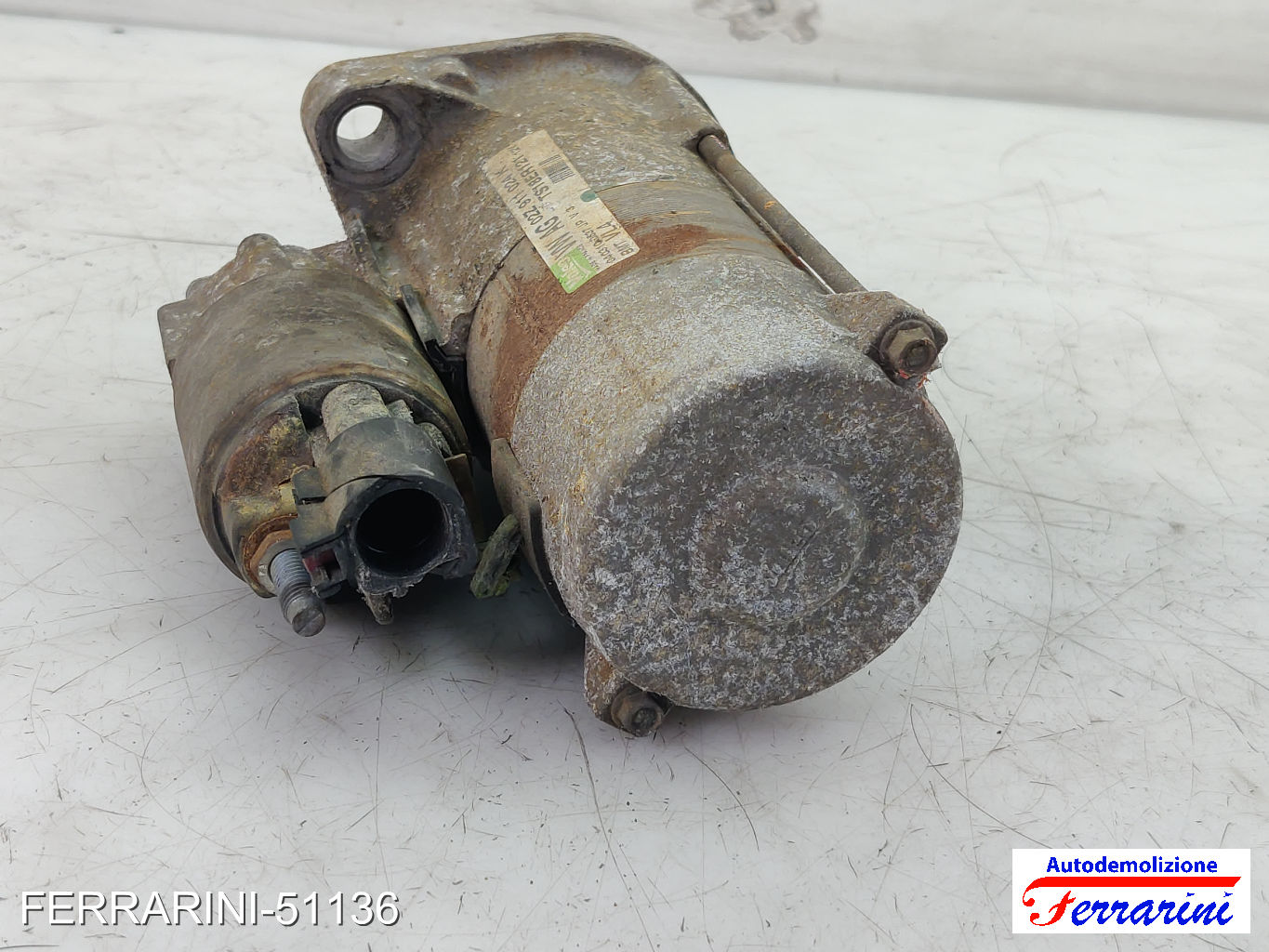 Motorino Avviamento VW GOLF 6 5K1 1.6 TDI 2009-2012 02Z911024K, TS18ER1211 7