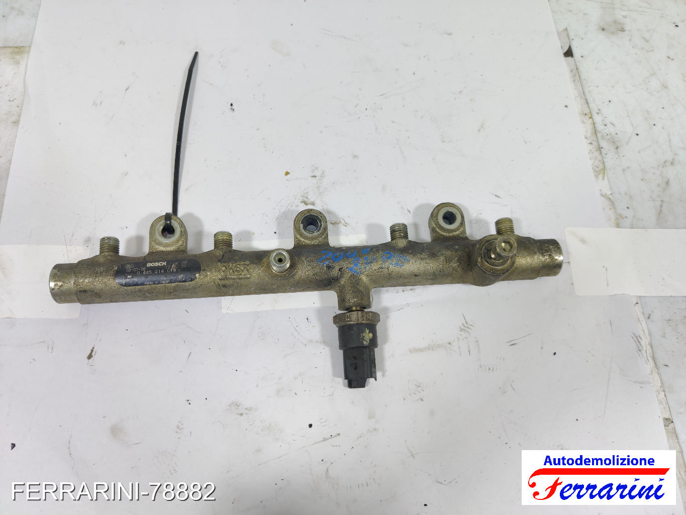 Flauto Iniettori PEUGEOT 206 2A/C 1.4 HDI ECO 70 2001-2009 157095, 9637310680