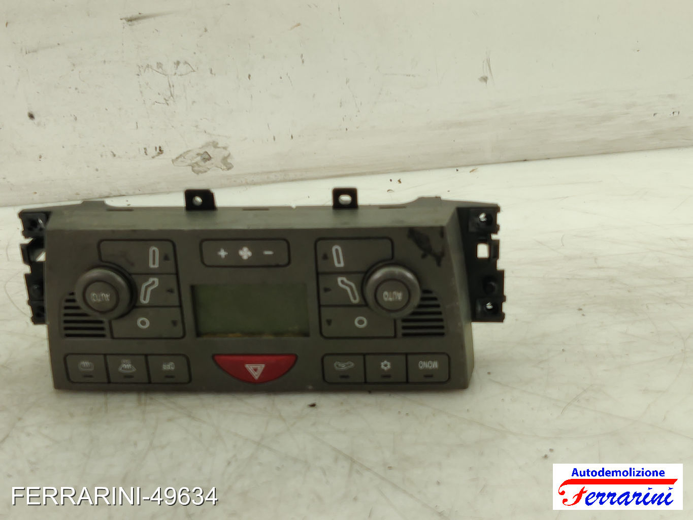 Tastiera Clima LANCIA YPSILON 843 2003-2011 anteriore, frontale 735369969 7