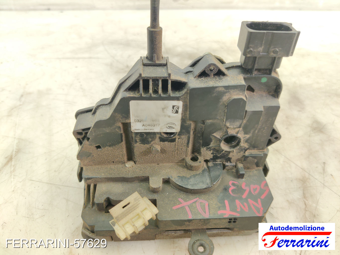 Serratura Porta OPEL MERIVA B S10 2010-2014 destro, dx, frontale, anteriore 8