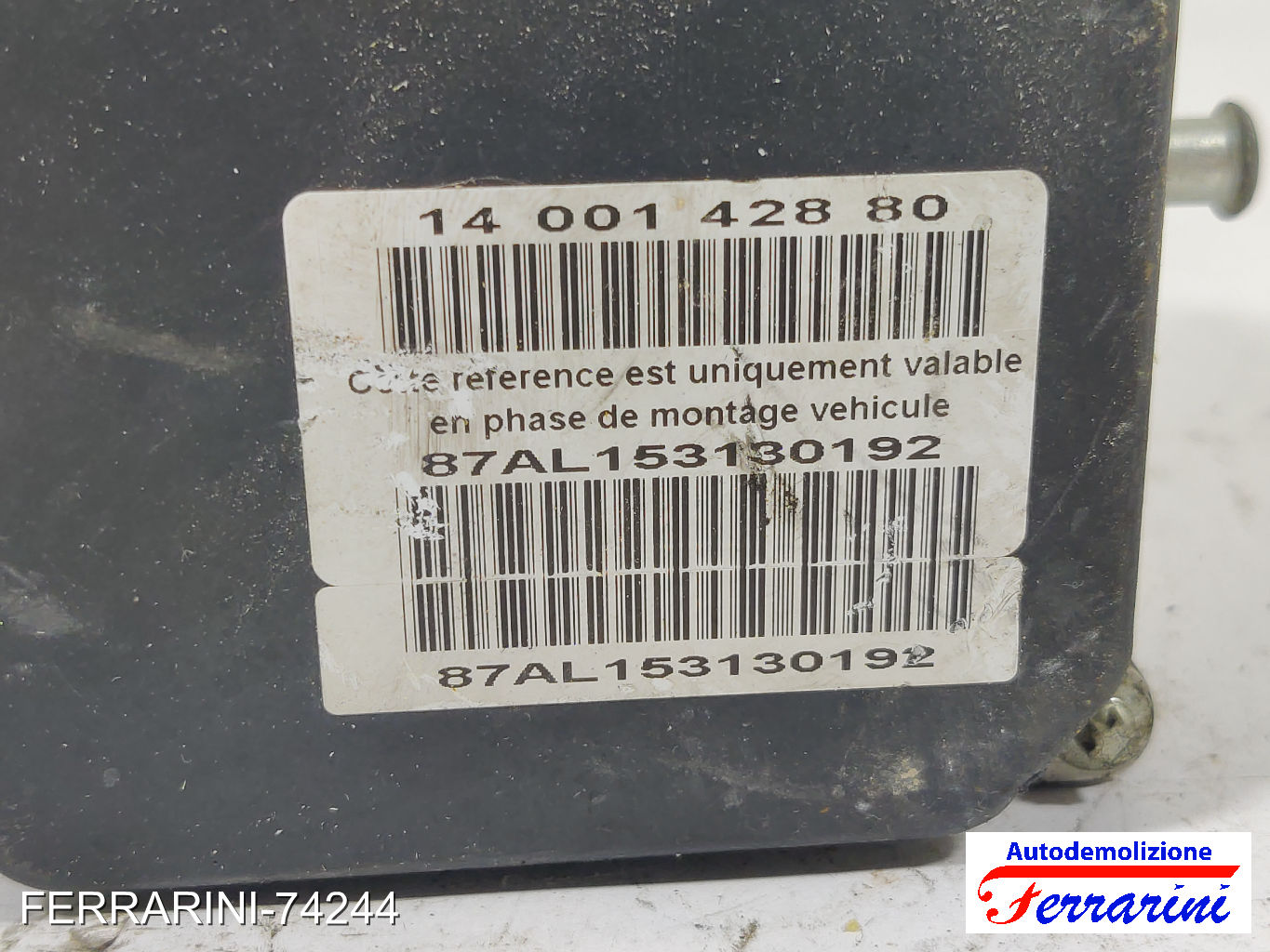 Centralina Pompa Abs LANCIA PHEDRA 179 2.0 D MULTIJET 2006-2010 1400142880 9