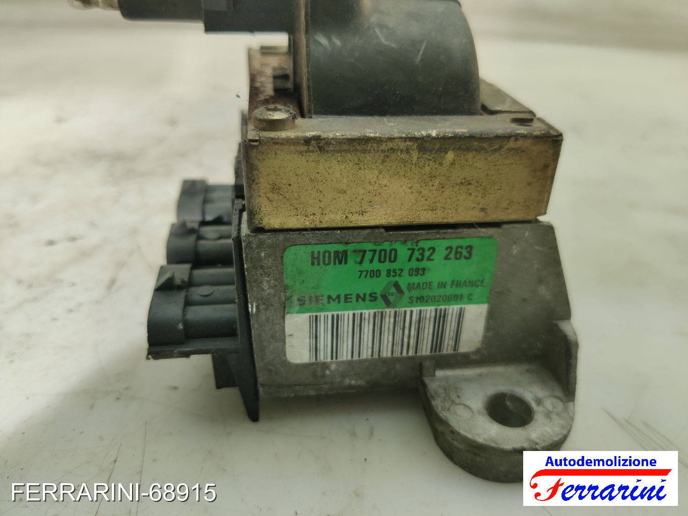 Bobina Di Accensione RENAULT CLIO 1 5/357, B/C57 1.2 1990-1998 7700732263 8