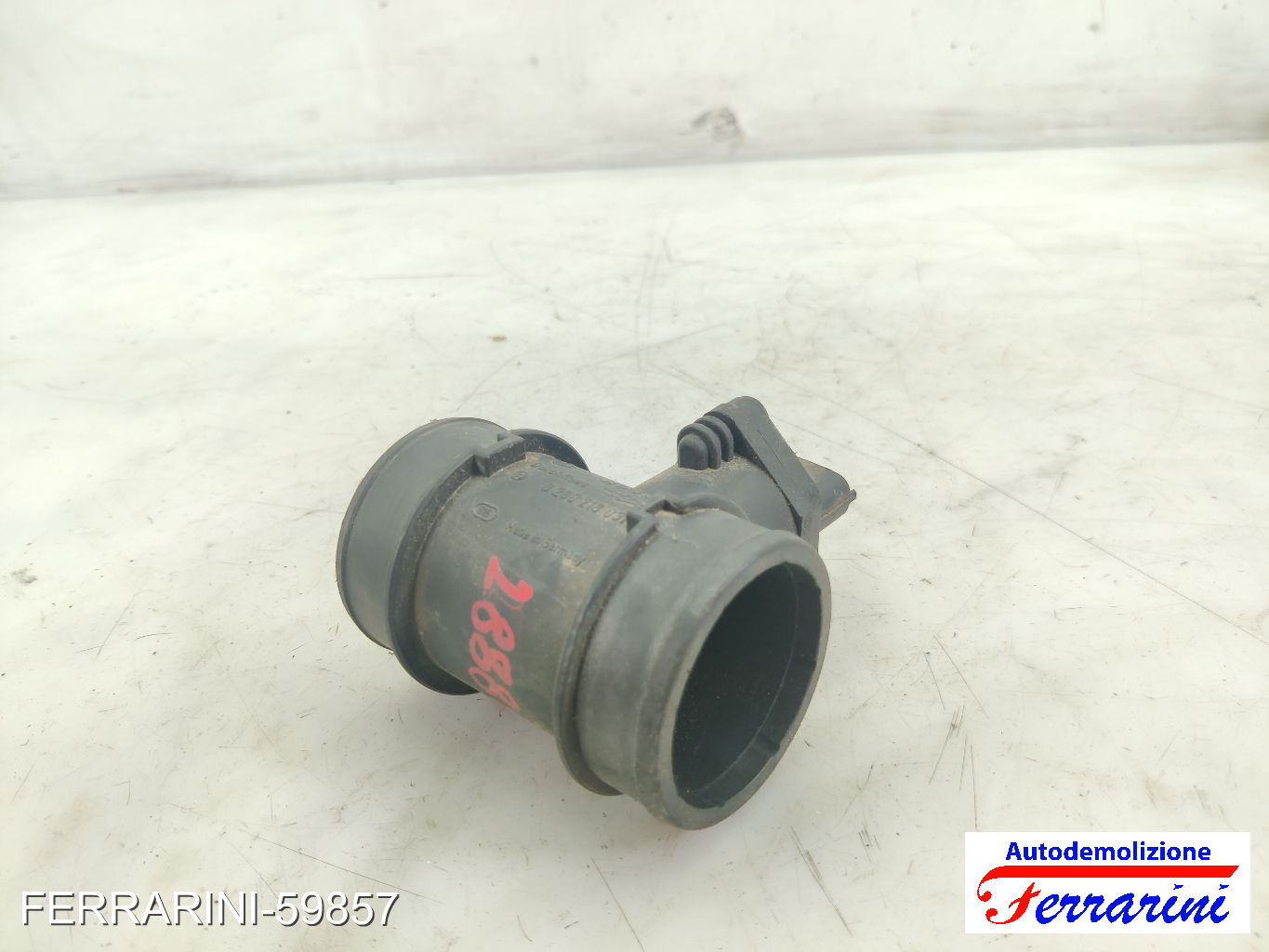 Debimetro OPEL CORSA B S93 1.2I 16V 1998-2000 9193149, 9227760, 836584