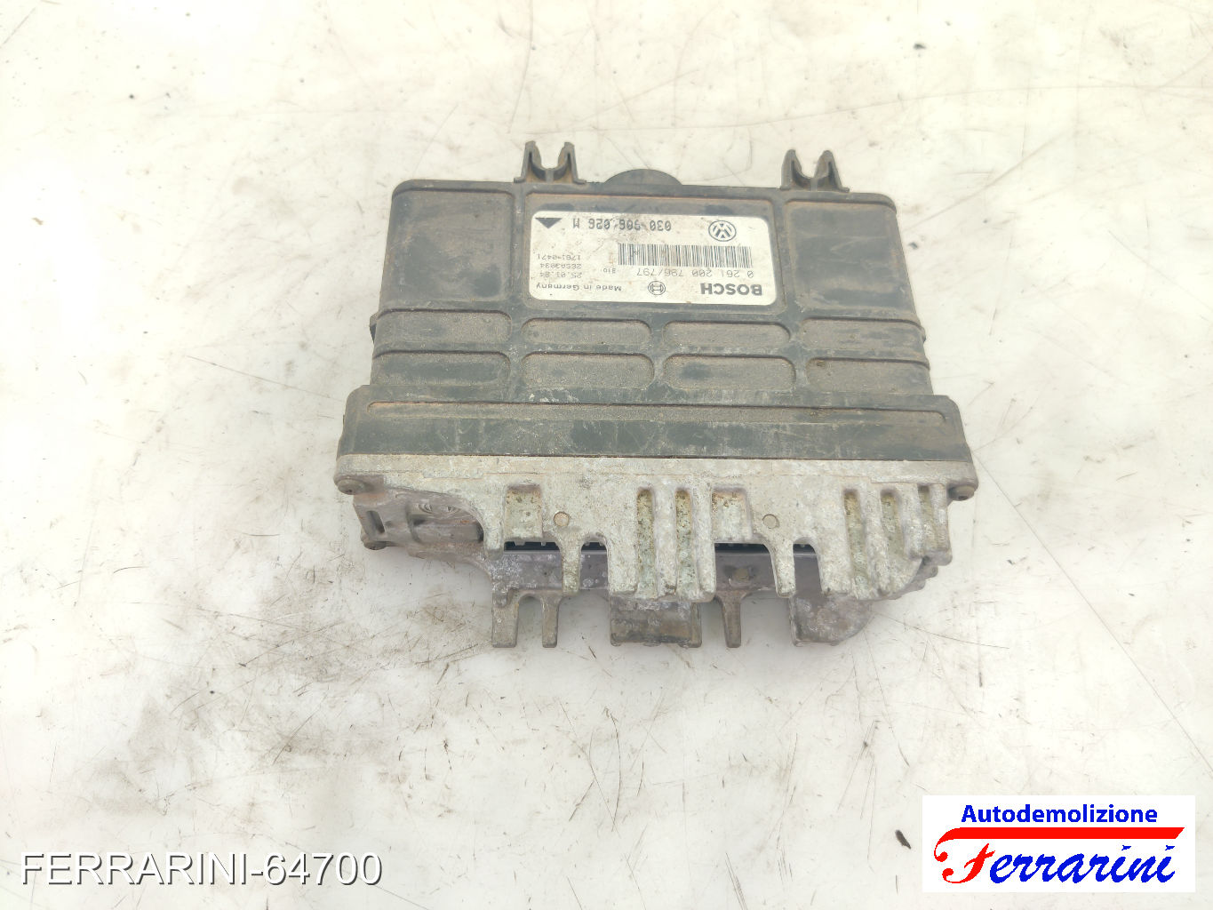Centralina Motore VW POLO 80, 86C 1.0 CAT 1989-1994 030906026M, 26SA3034