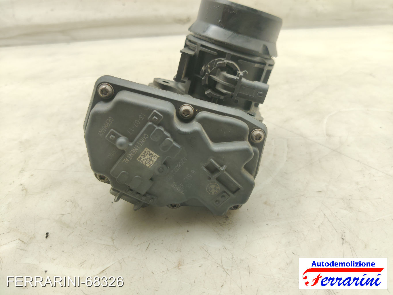 Corpo Farfallato BMW X1 F48 SDRIVE 18D 2015-2023 13548512452, 8512452 6
