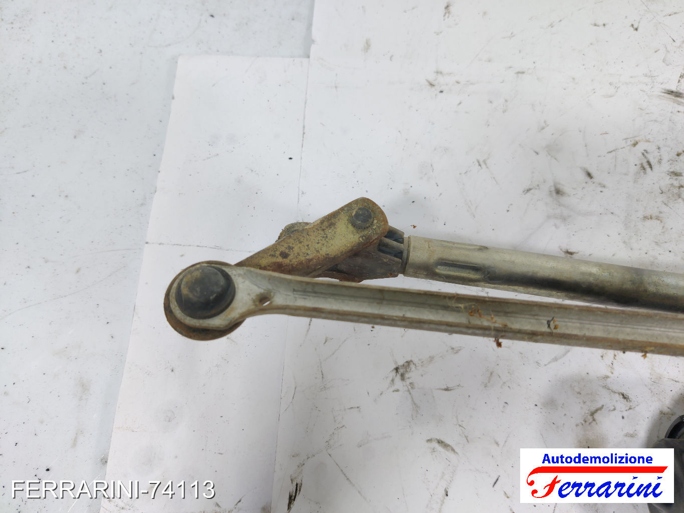 Spazzacqua Motorino Tergicristallo FIAT DOBLO 119, 223 2001-2010 anteriore