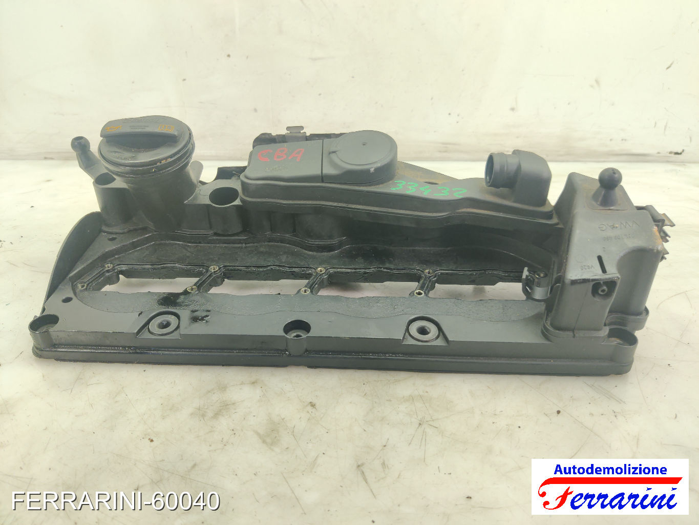 coperchio punterie CBA Coperchio Punterie Valvole VW GOLF 6 5K1 2.0 TDI 9