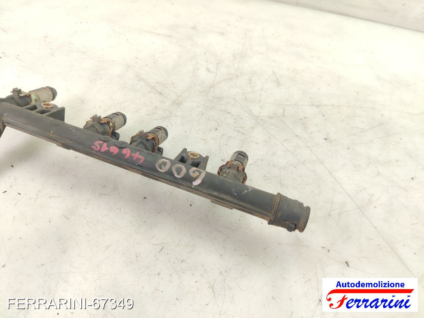 Flauto Iniettori FIAT PUNTO 188 1.2 60 1999-2010 71729224, 46791211, 71718655