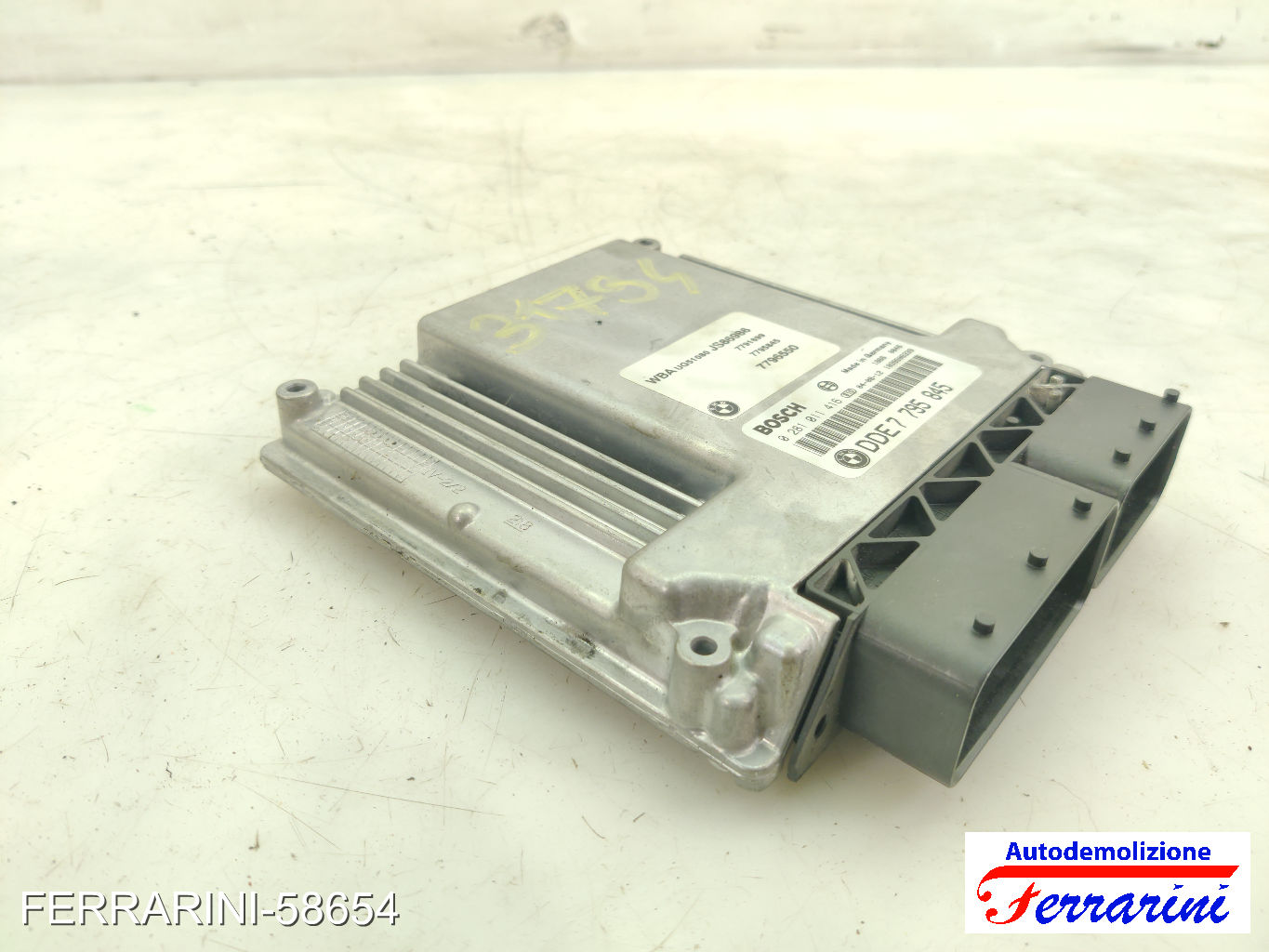 Centralina Motore BMW SERIE 1 E87 120D 2004-2011 7795845, 0281011416, 7796550