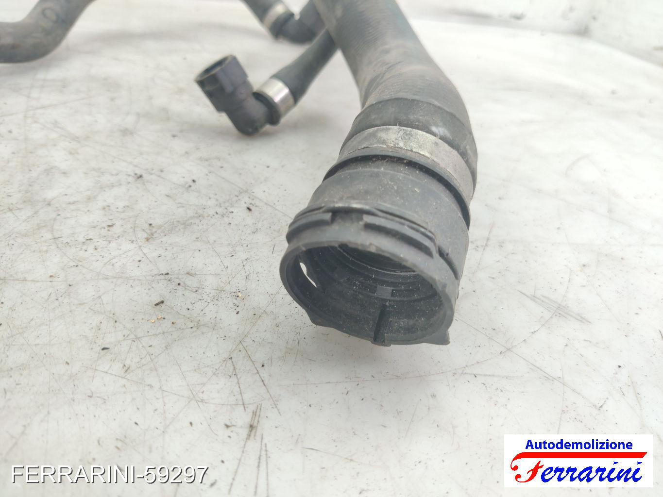 manicotto radiatore M47 BMW SERIE 1 E87 120D 2004-2011 17127525541, 17127540127 11