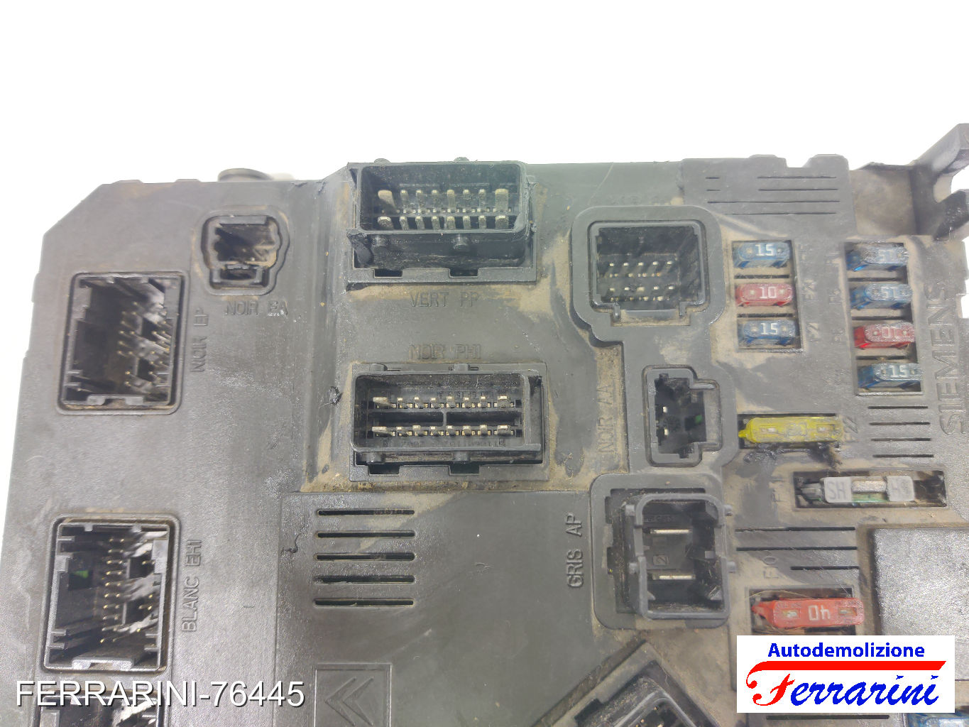 Body Computer CITROEN C3 1 FC, FN 1.1I 2002-2009 9648715380, 2537129 6