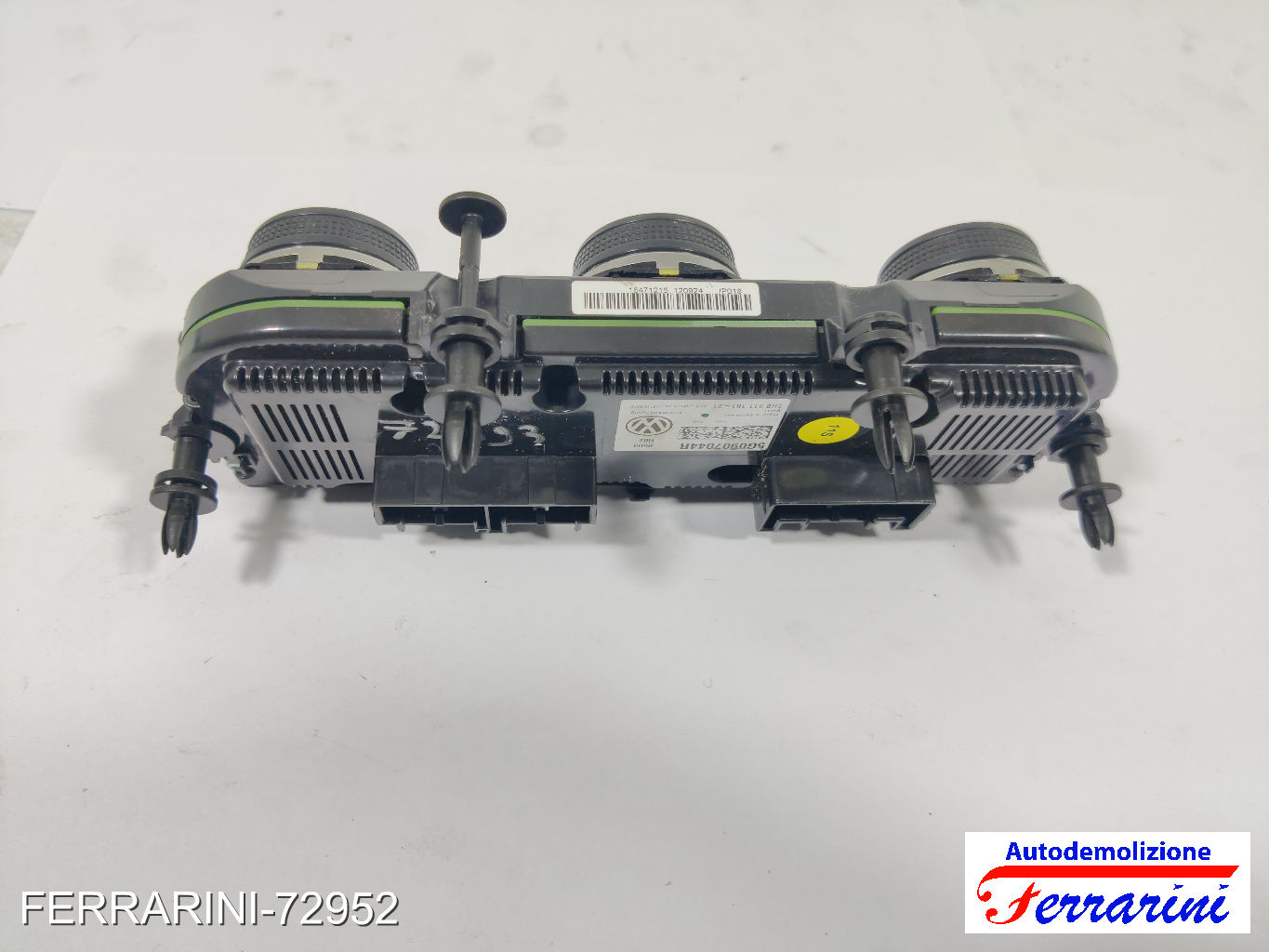 bizona automatico Tastiera Clima VW GOLF 7 5G1, BE1, BE2, BQ1 2012-2020 10
