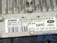 Centralina Motore FORD FIESTA 5 JD, JH 1.4 TDCI 2001-2008 3S6112A650LC, J38AC 7