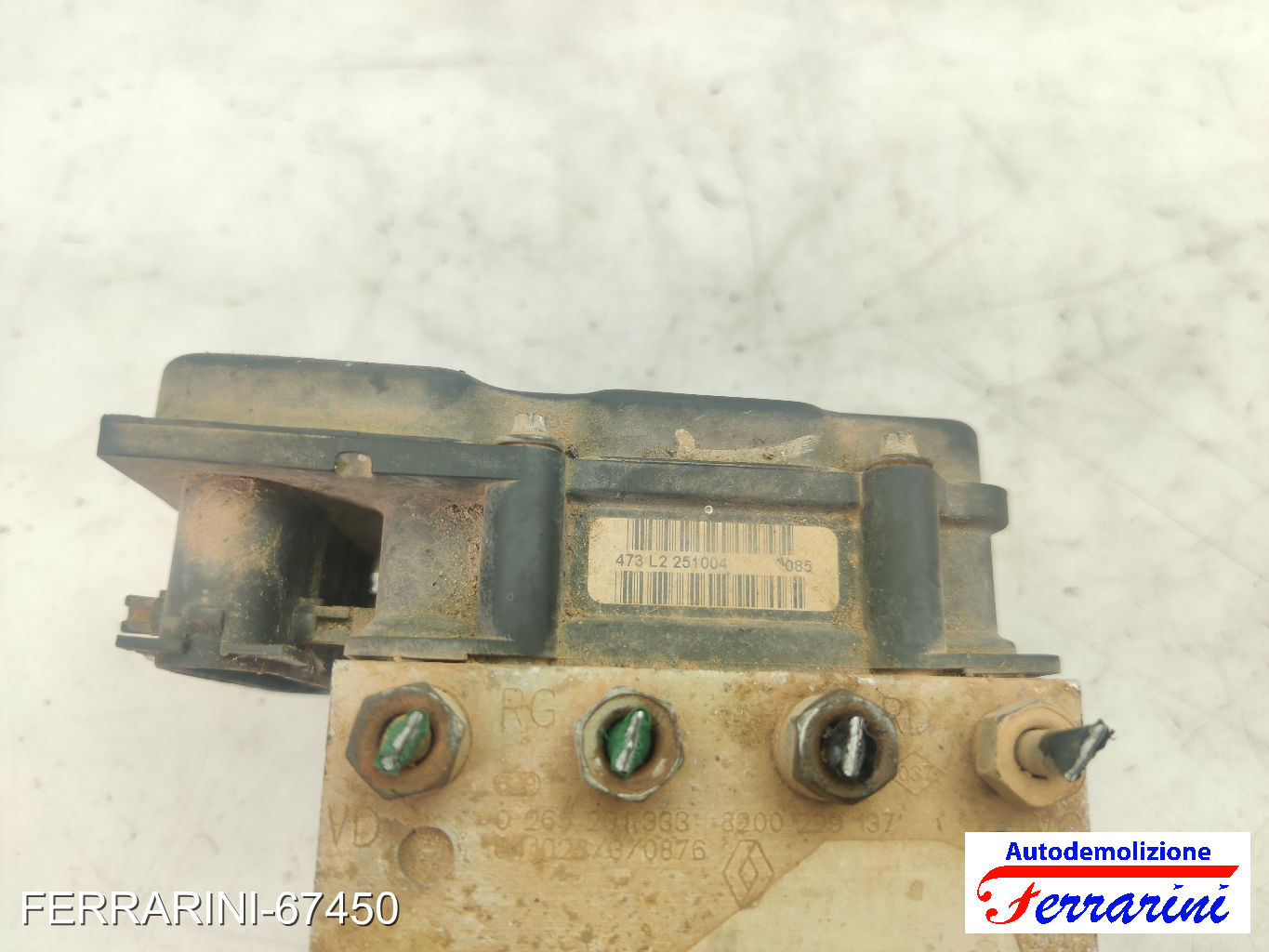 Centralina Pompa Abs RENAULT KANGOO KC0/1 1.5 DCI 2001-2007 8200239137