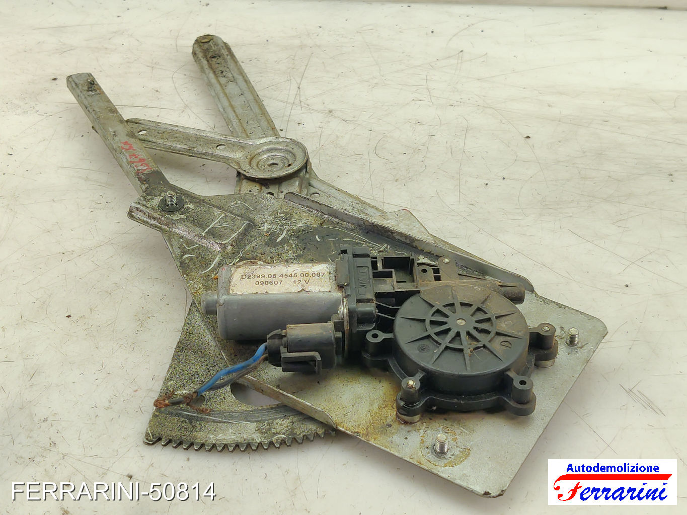 Alzavetro RENAULT TWINGO 1 C06 1996-2007 sinistro, sx, frontale, anteriore