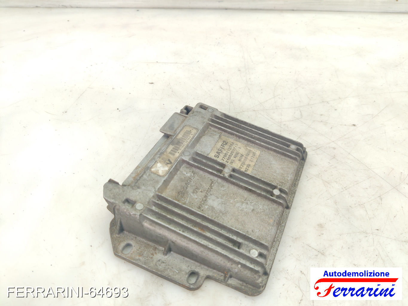 Centralina Motore RENAULT CLIO 2 BB, CB 1.2 1998-2010 7700112764, 7700868294
