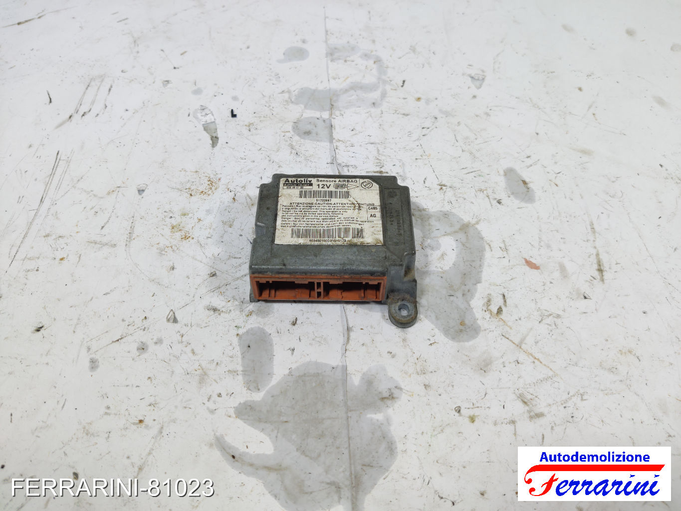 Centralina Airbag LANCIA YPSILON 843 2003-2011 51722687, 603450100