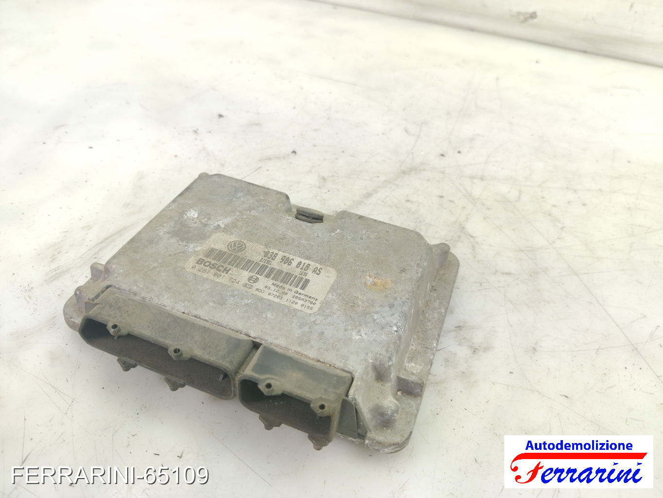 Centralina Motore AUDI A4 AT 8D5 1.9 TDI 1996-2001 038906018AS, 28SA3780