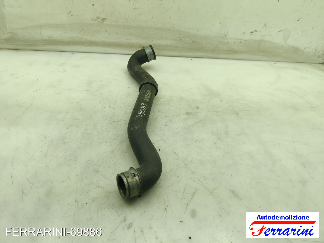 tubo aspirazione intercooler MERCEDES CLK C209 200 KOMPRESSOR 2002-2009