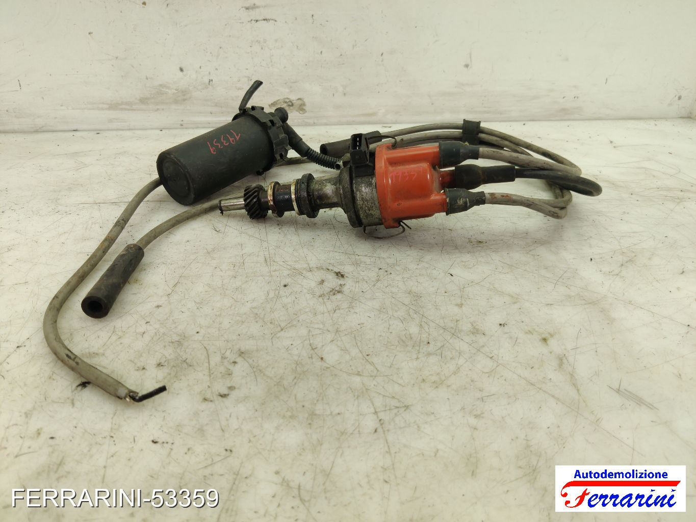 Spinterogeno Distributore FORD TRANSIT E 2.0I 1991-1994 0237520012, 87HF12100AA 11