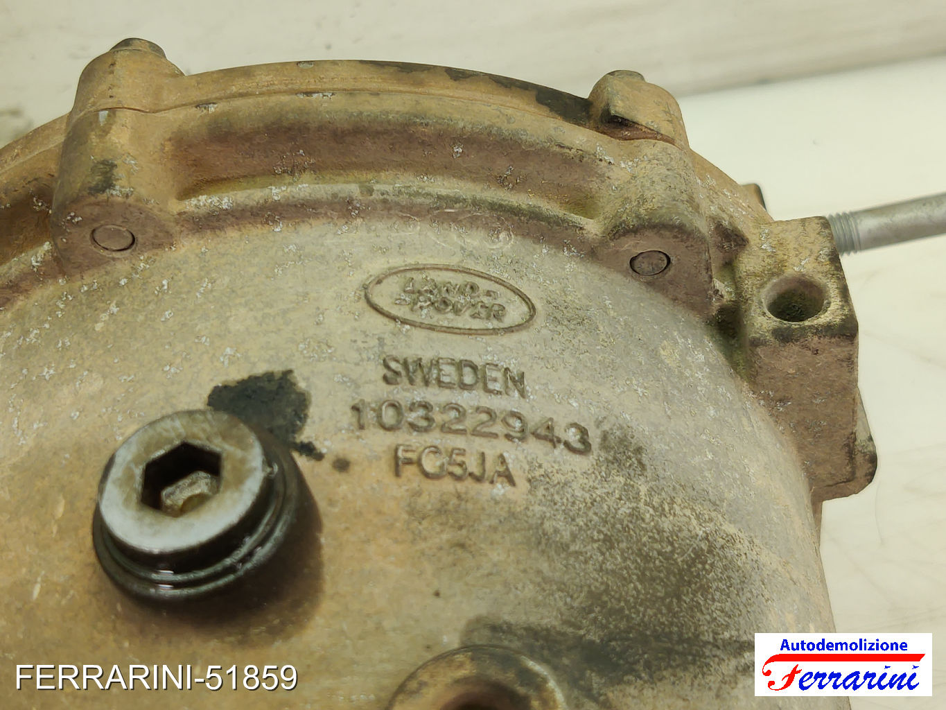 Differenziale LAND ROVER RANGE ROVER EVOQUE L538 2.0 D 4X4 2015-2019 P10347751 6