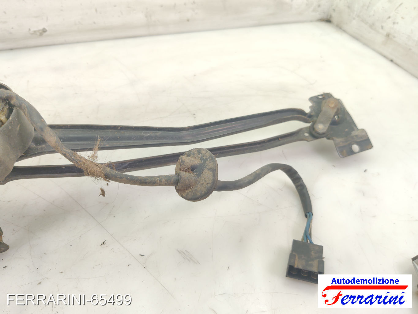 Spazzacqua Motorino Tergicristallo FIAT GRANDE PUNTO 199 2005-2009 anteriore 7