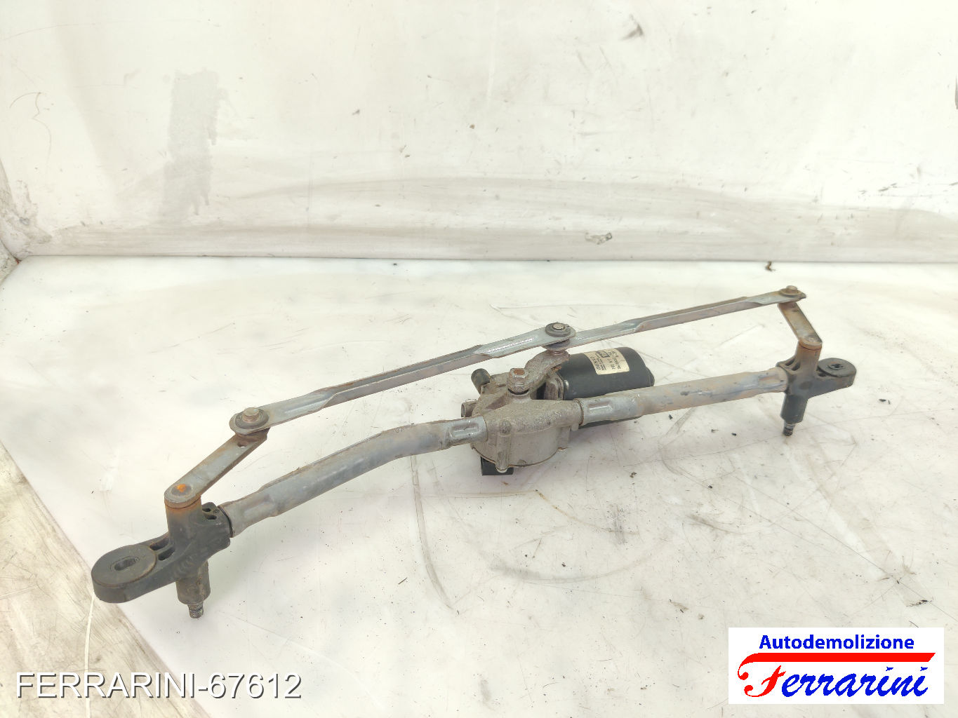 Spazzacqua Motorino Tergicristallo FIAT PUNTO 188 1999-2010 anteriore, frontale