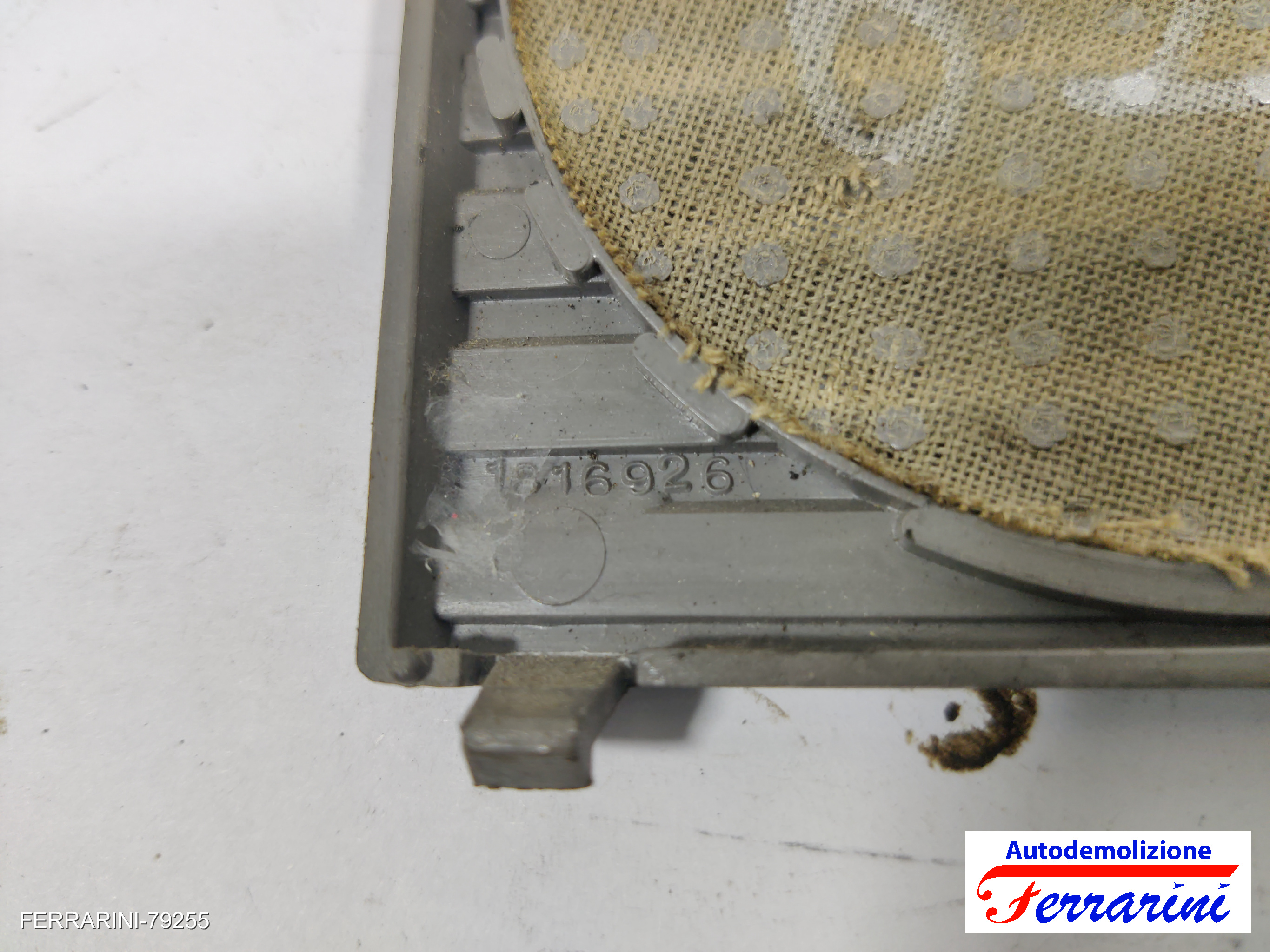 Griglia altoparlante cruscotto grigia FIAT CINQUECENTO 500 170 1991-1999 destro