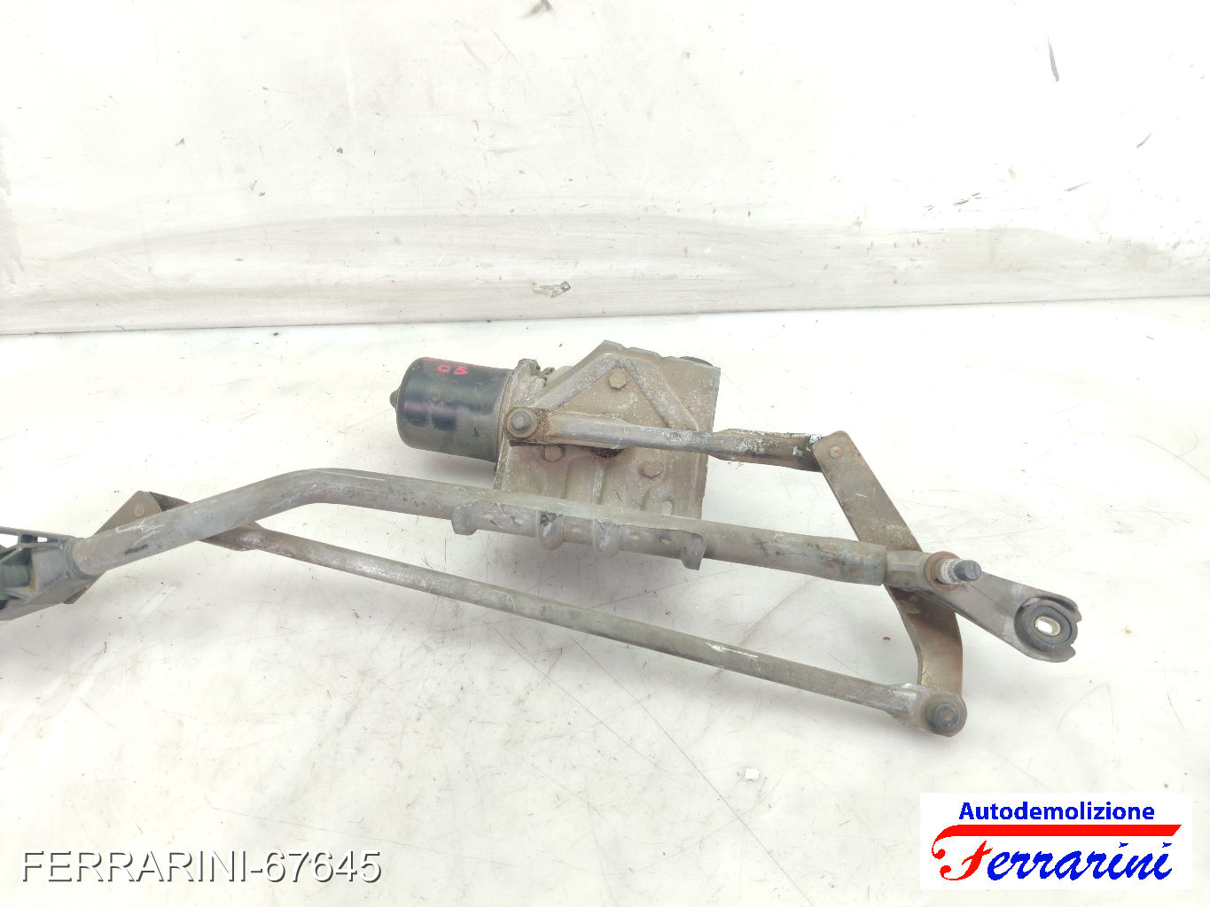 Spazzacqua Motorino Tergicristallo RENAULT SCENIC 2 JM0/1 2005-2008 anteriore
