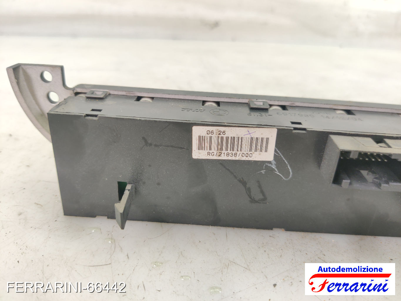 Pulsantiera Tastiera Alzavetro MINI - R50, R53 2003-2006 sinistra, sx, frontale