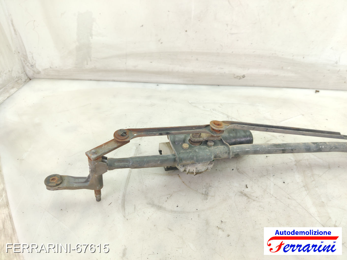 Spazzacqua Motorino Tergicristallo ALFA ROMEO 156 932 1997-2005 anteriore