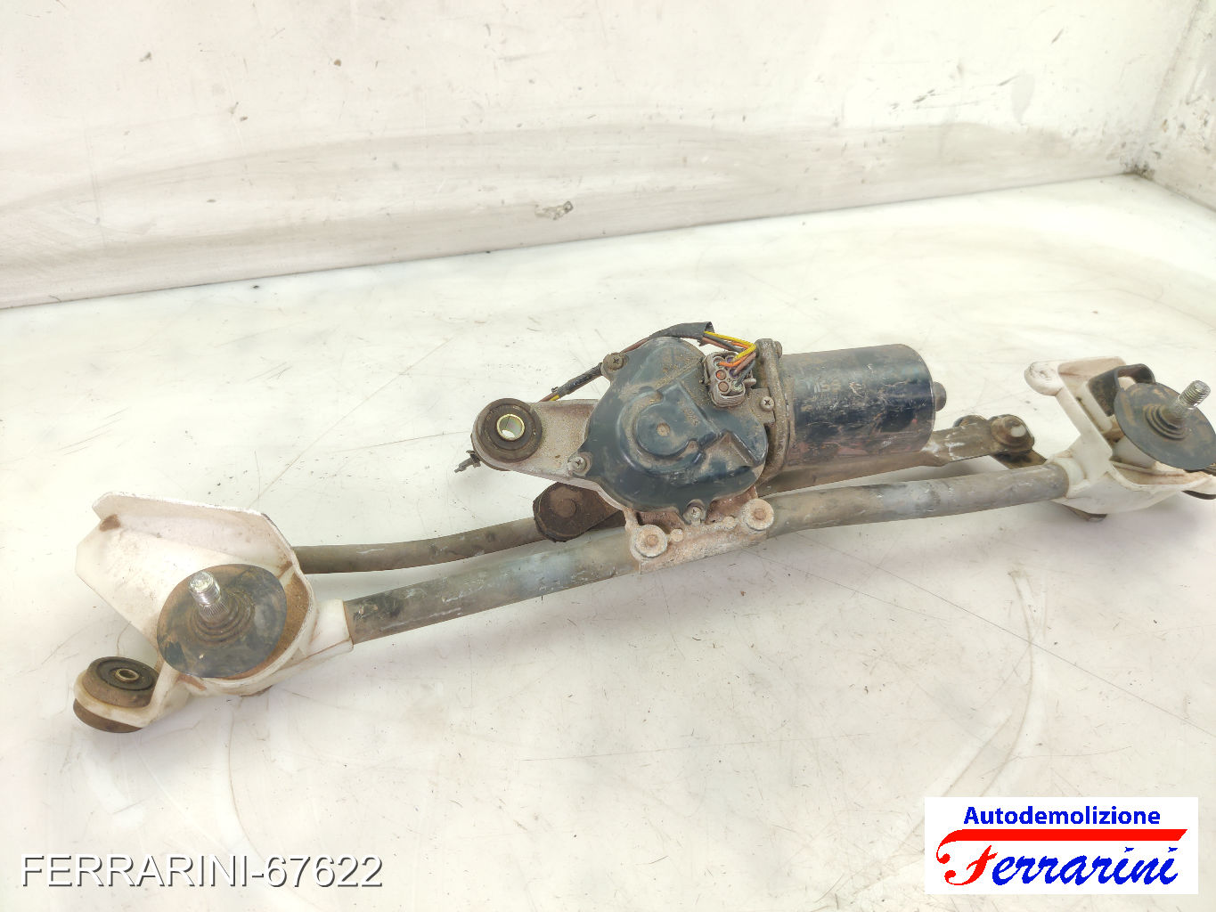 Spazzacqua Motorino Tergicristallo NISSAN MICRA 3 K12 2003-2010 anteriore