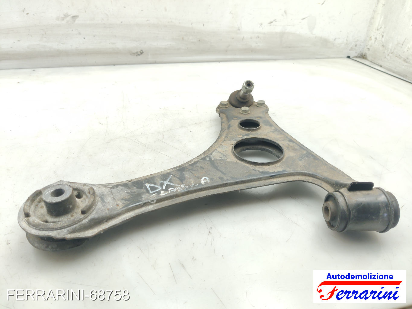 Braccio Oscillante MERCEDES CLASSE A W168 1998-2001 Frontale Destra A1683302407