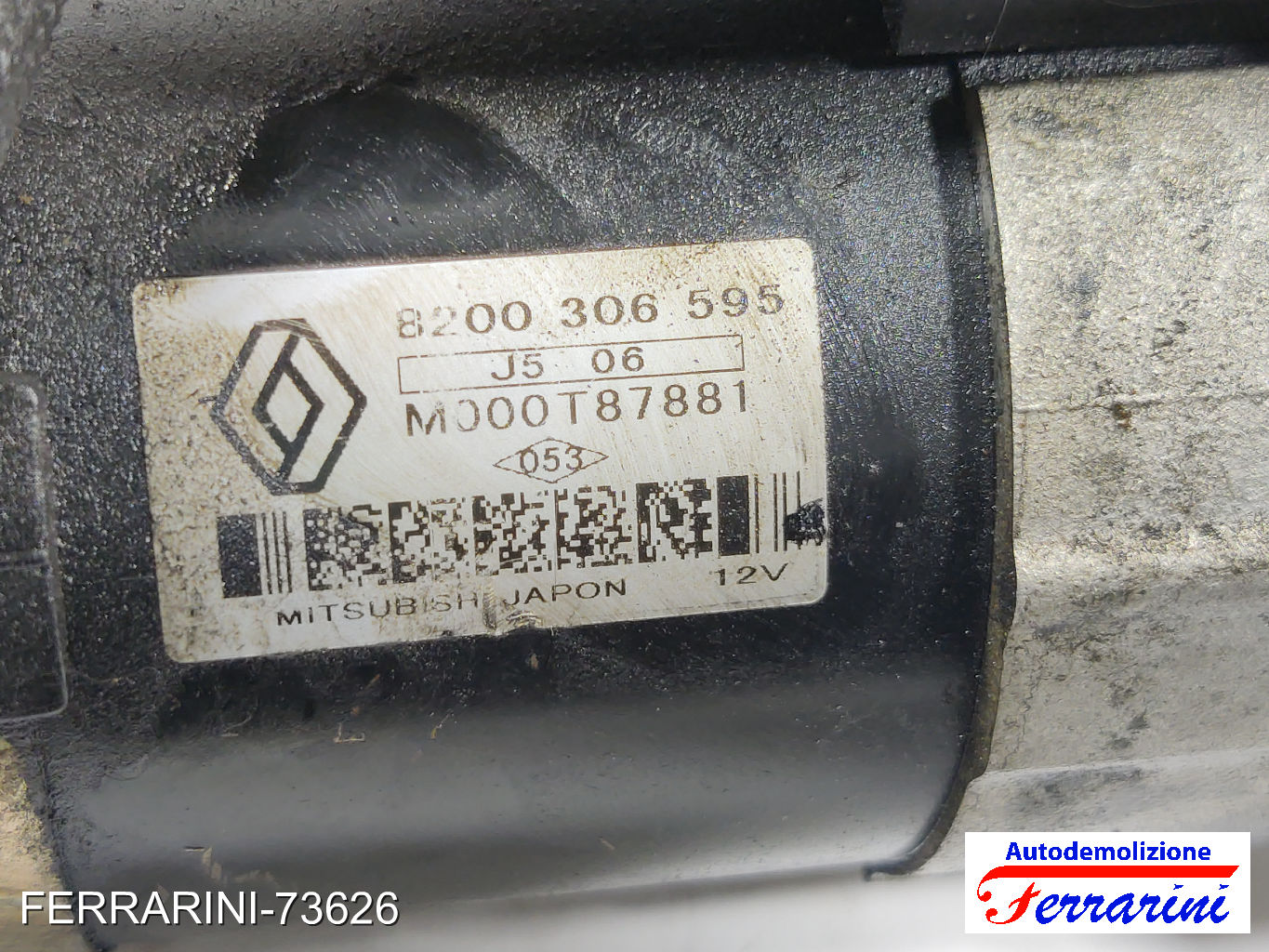 Motorino Avviamento NISSAN QASHQAI 1 J10, JJ10E, NJ10 1.5 DCI 2006-2013 6