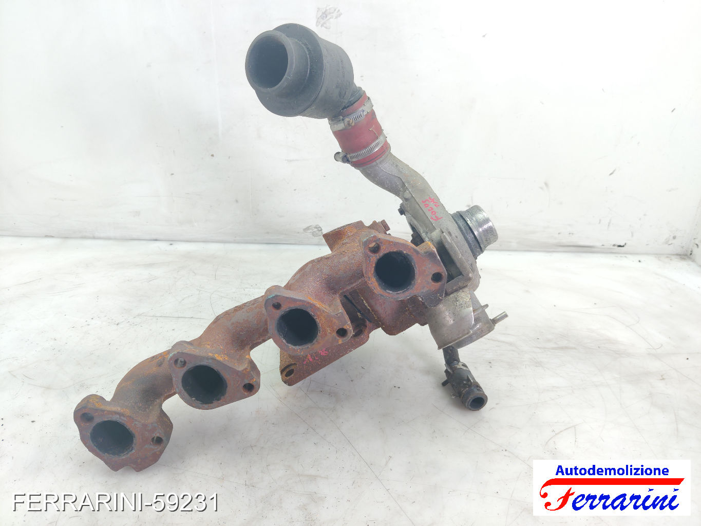 Turbina FORD FOCUS DFW 1.8 TDCI 2001-2004 1S4Q6K682AL, 1S4Q6K682AP, 1S4Q6K682AH 8
