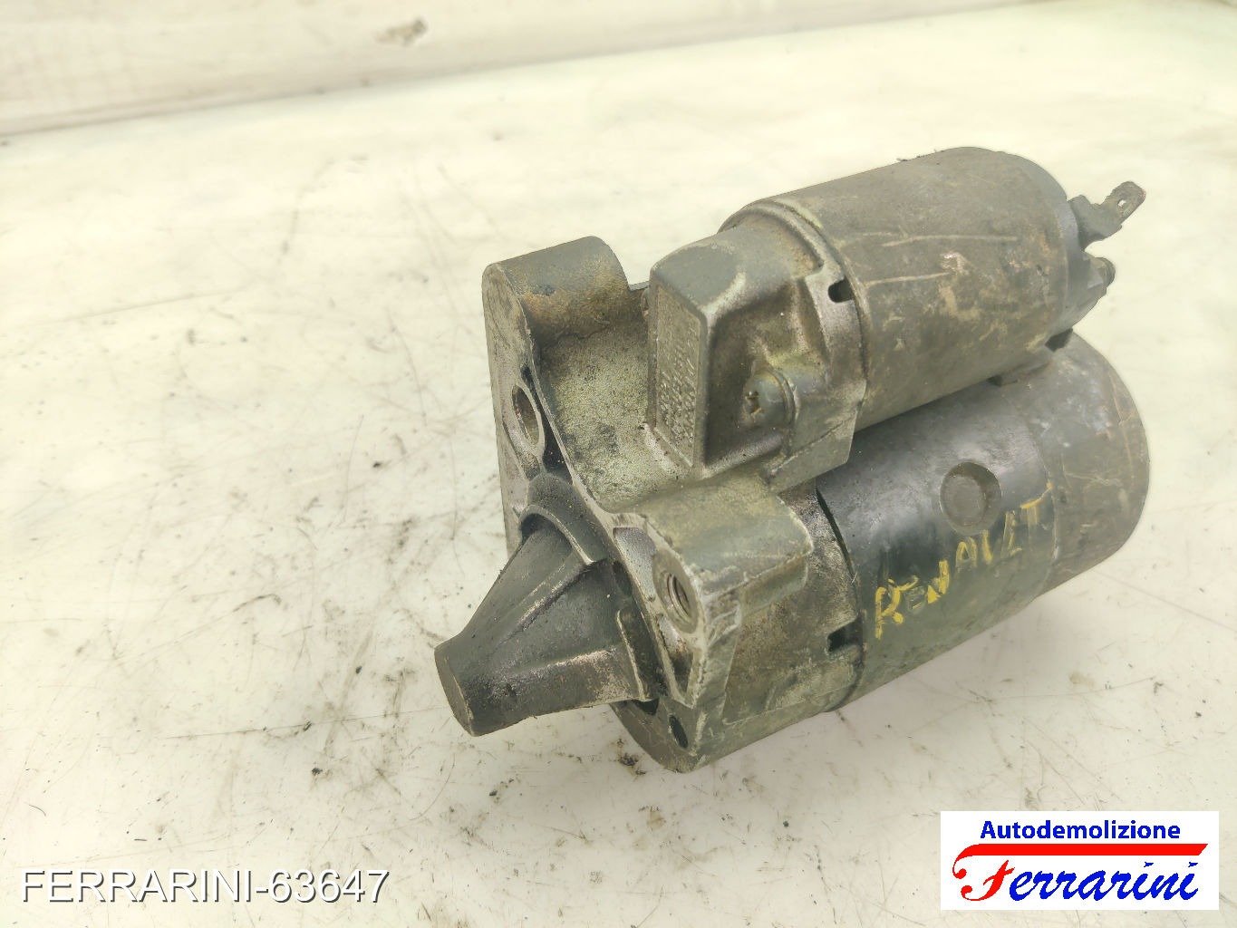 Motorino Avviamento RENAULT KANGOO FC0/1 D 65 1.9 1997-2023 7700113208, RENOULT