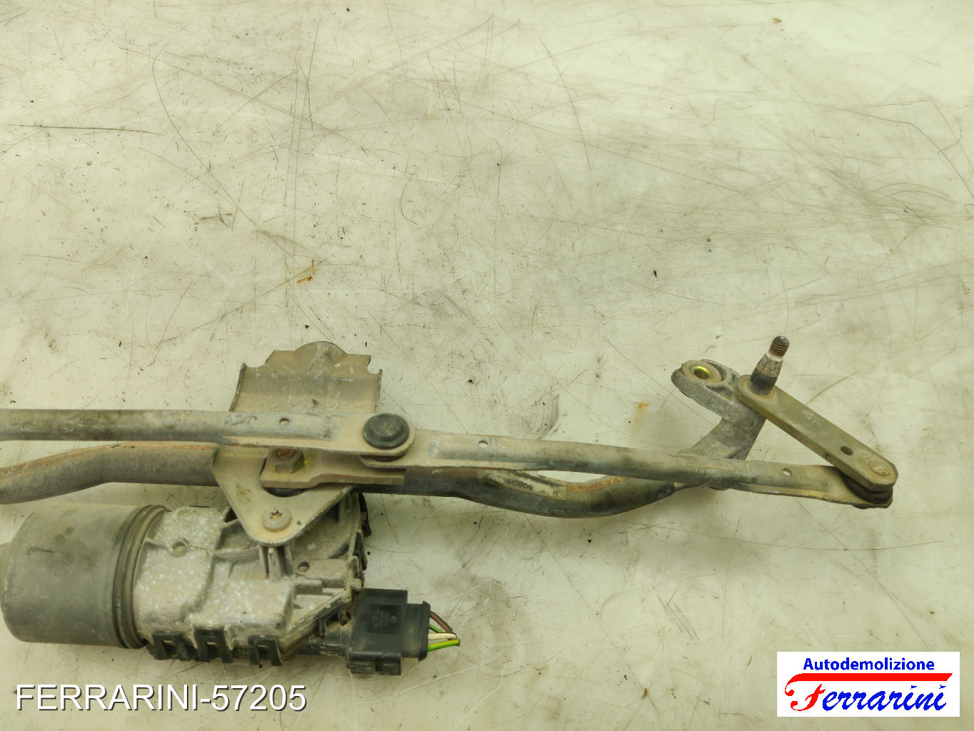 Spazzacqua Motorino Tergicristallo VW POLO 6C1, 6R1 2009-2023 anteriore