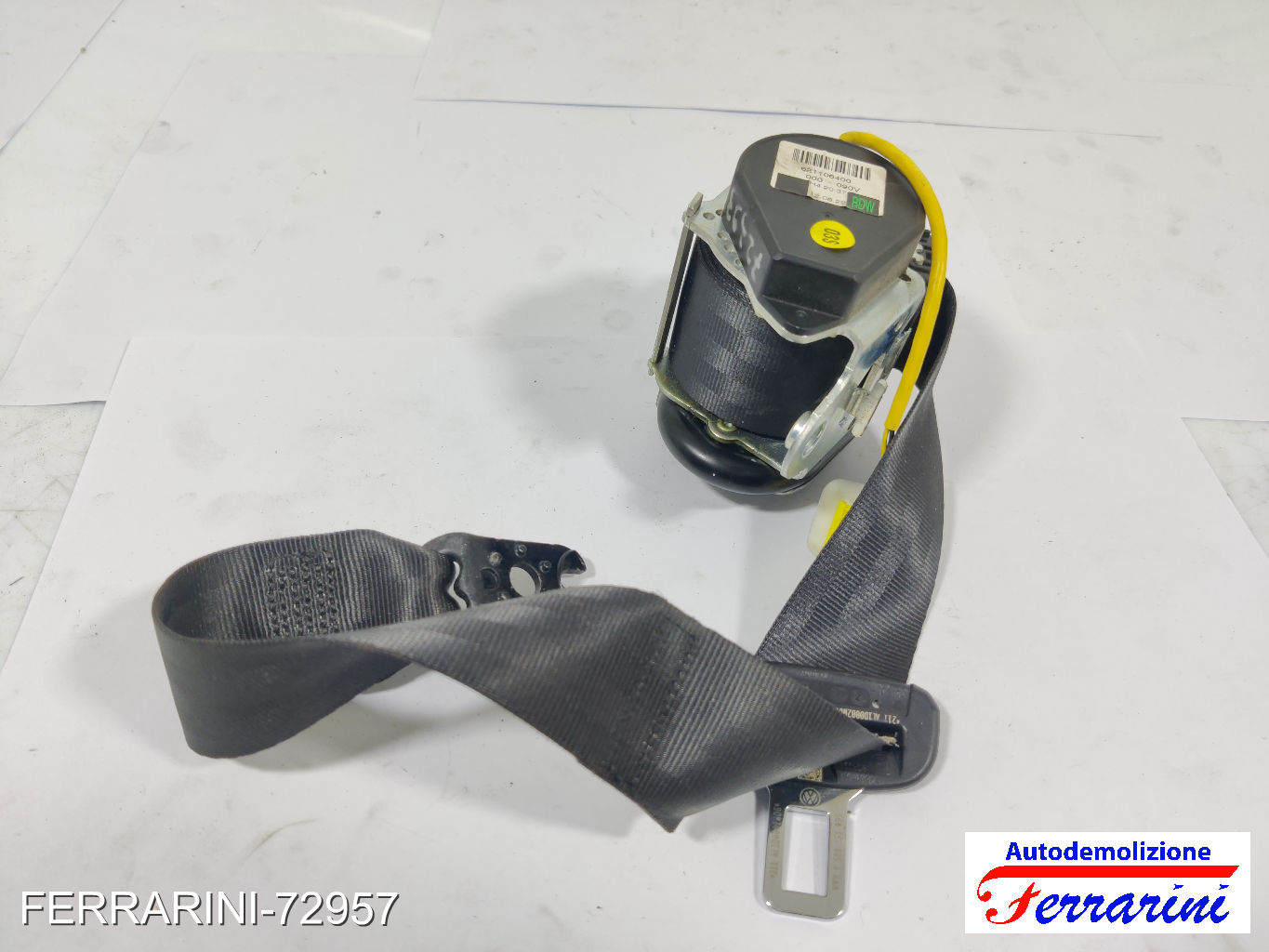 Cintura Di Sicurezza VW GOLF 7 5G1, BE1, BE2, BQ1 2012-2020 destra, dx 8