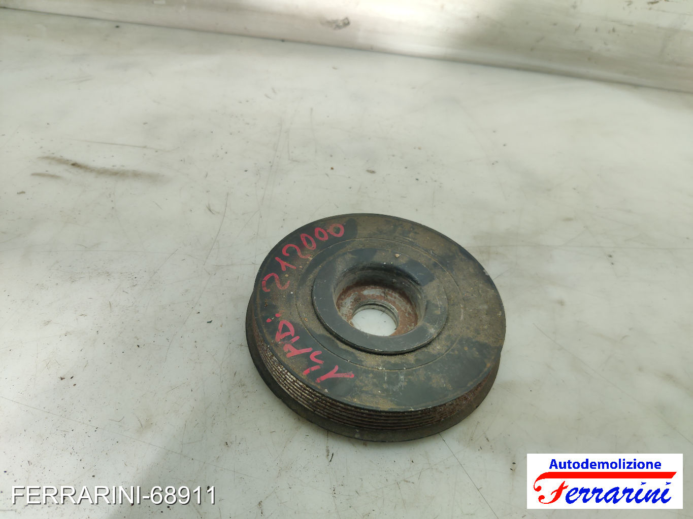 Puleggia Albero Motore CITROEN C4 LC 1.6 HDI 2004-2011 9654961080, 3M5Q6B319AA