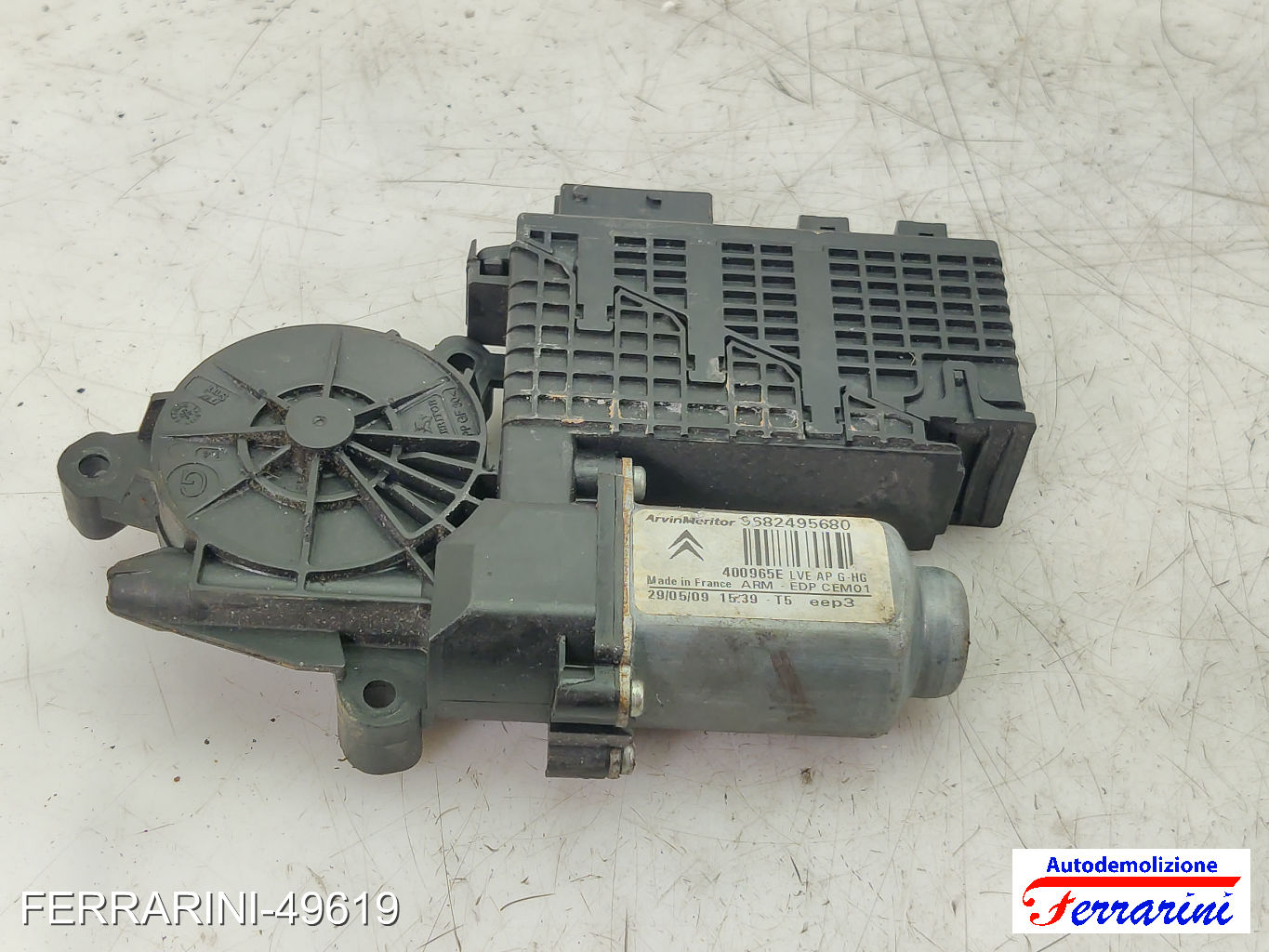 Motorino Alzavetro CITROEN C4 PICASSO 1 UD 1.6 HDI 2007-2013 9682495680 7
