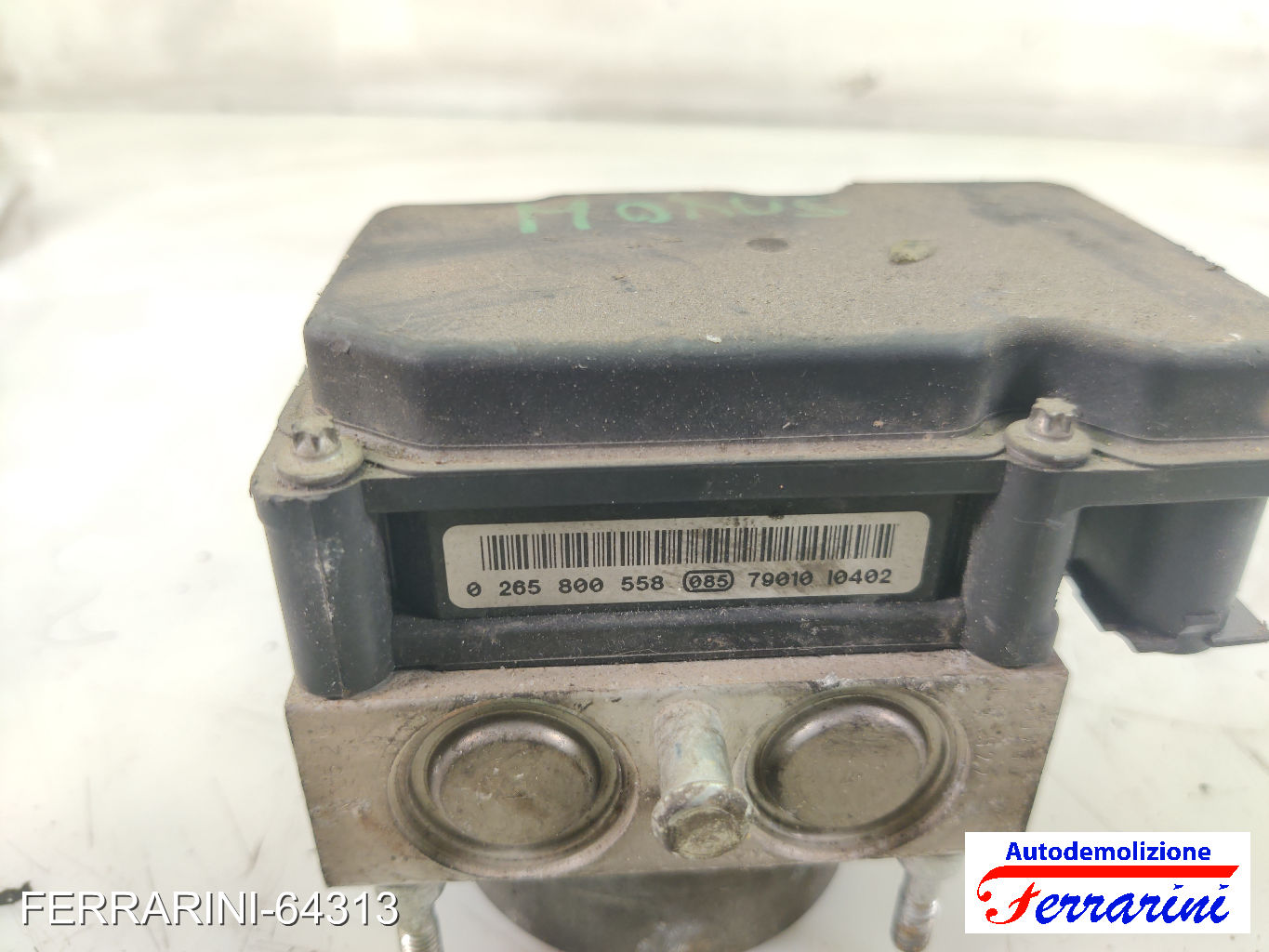 Centralina Pompa Abs RENAULT MODUS F/JP0 1.2 2004-2023 8200747138, 0265800558