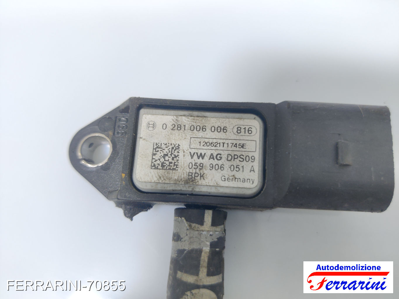Sensore pressione gas DPF RENAULT MEGANE 3 COUPÉ DZ0/1 1.5 DCI 2009-2015 8