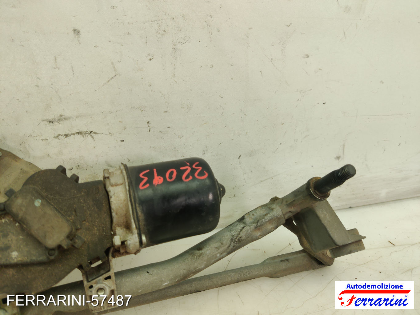 Spazzacqua Motorino Tergicristallo RENAULT MEGANE 2 KM 2005-2009 anteriore 10