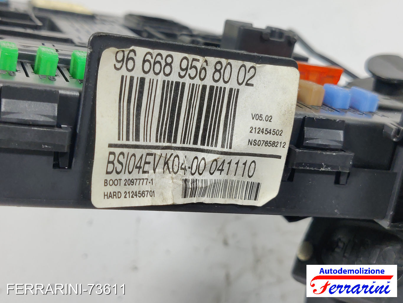 Kit Accensione CITROEN C4 GRAND PICASSO 1 UA 2.0 HDI 165 2010-2013 9675434580 9