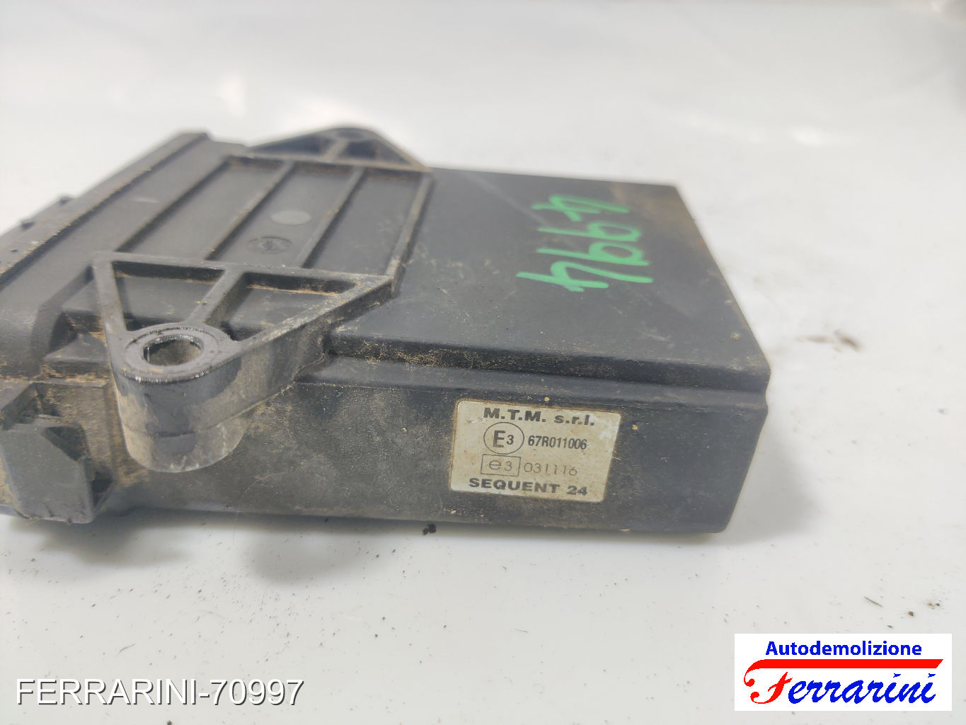 Centralina Gpl FORD FIESTA 5 JD, JH 1.25 16V 2002-2008 67R011006, 031116