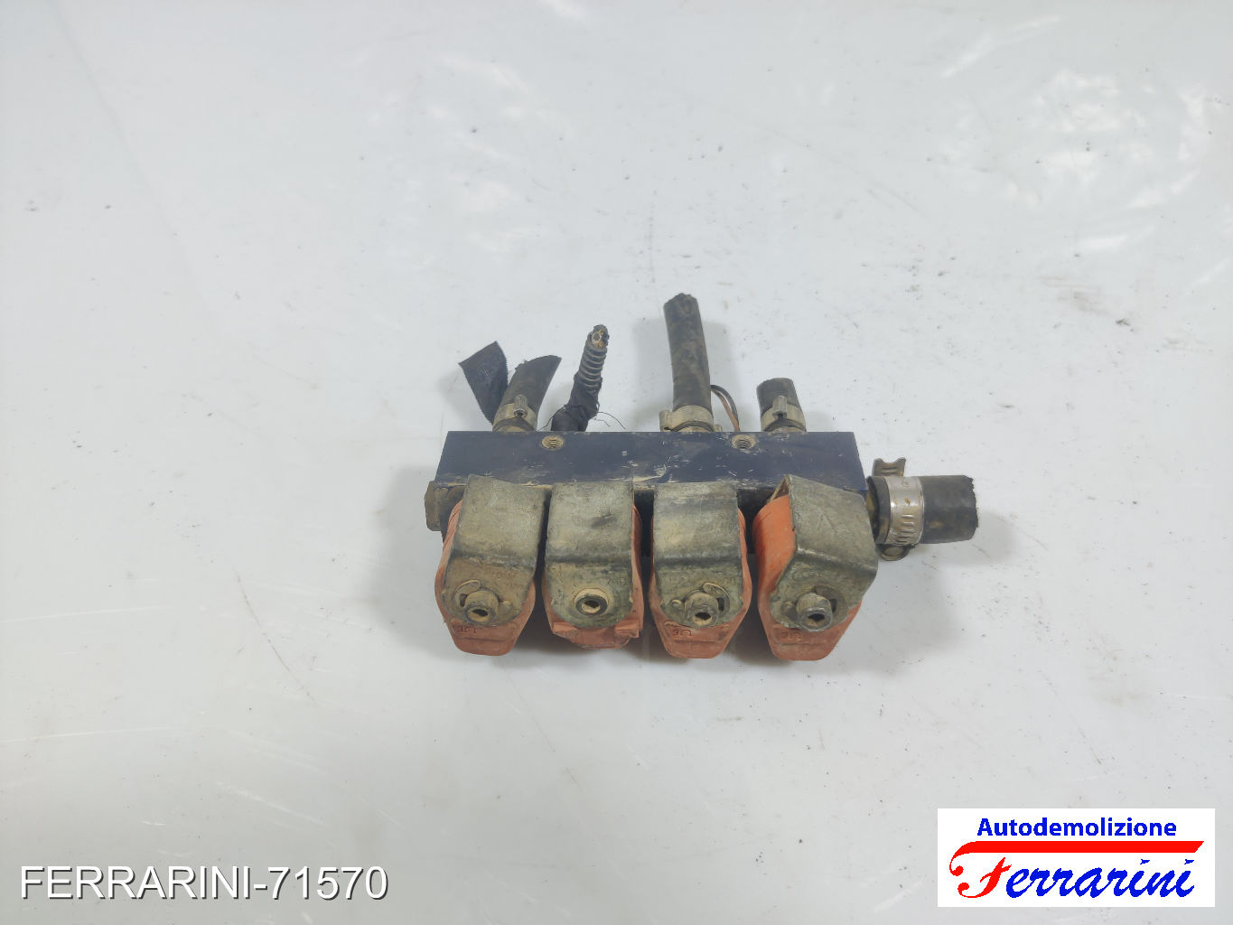 iniettori GPL Valtek 4 arancione FIAT GRANDE PUNTO 199 1.4 16V 2005-2011 6