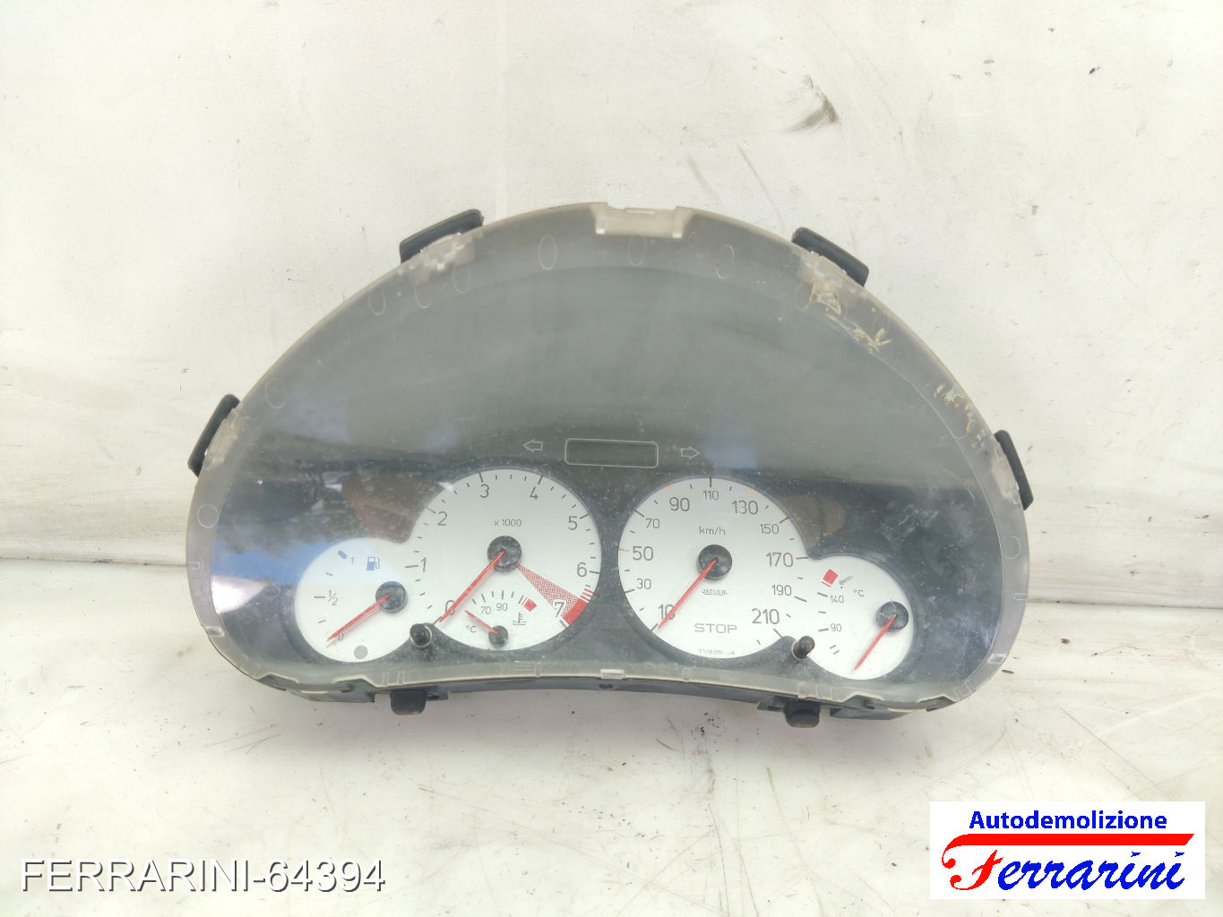 Quadro Contachilometri PEUGEOT 206 2A/C 1.6 16V 2000-2009