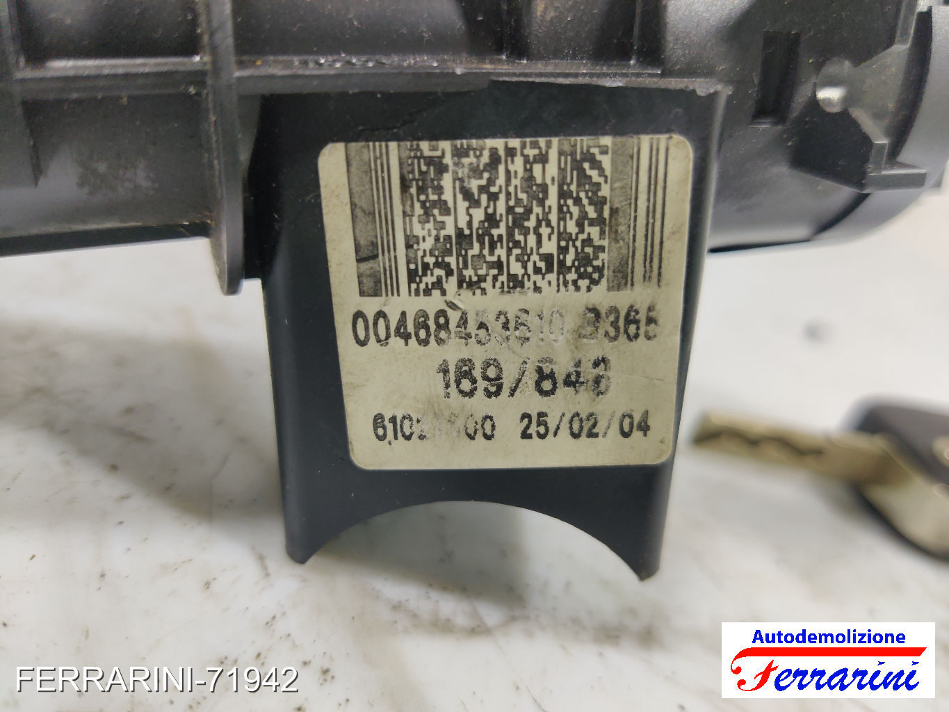 Bloccasterzo LANCIA YPSILON 843 2003-2011 00468453610, 46845361, 169843