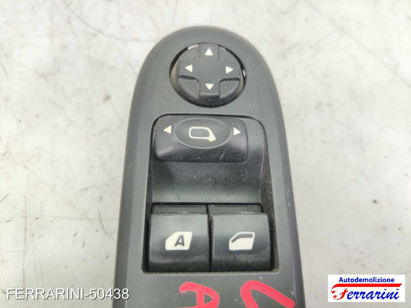 Pulsantiera Tastiera Alzavetro CITROEN C3 2 SC 2009-2023 sinistra, sx, frontale 6