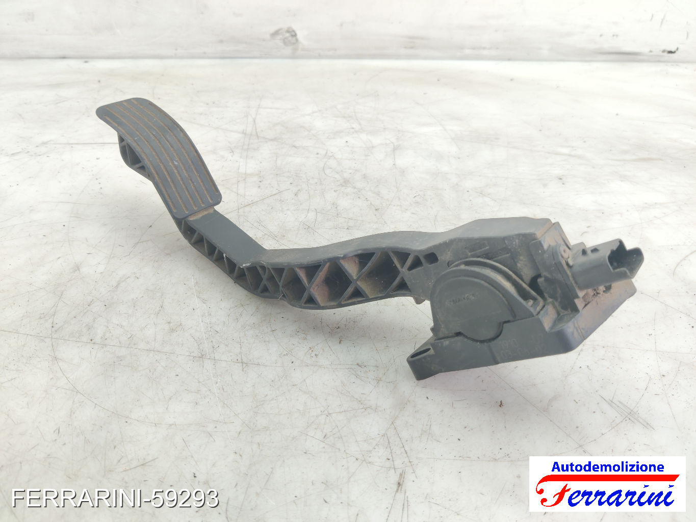 Pedale Acceleratore PEUGEOT 206 SW 2E/K 1.4 HDI 2002-2007 1601Q2, 9643084780 6